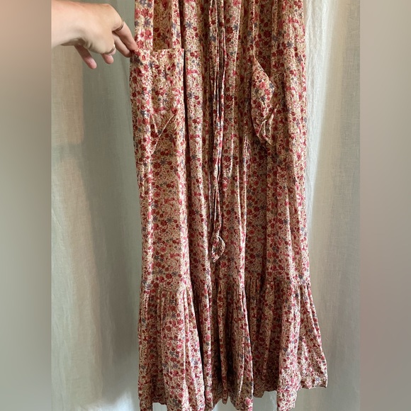 Doen Sonnet dress. Pink valley floral. Size Xs - Picture 6 of 9